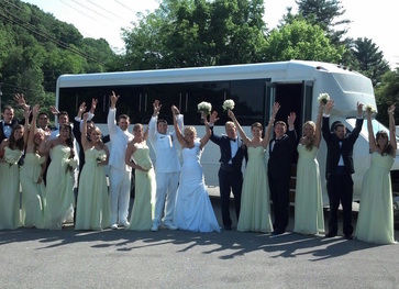 wedding limo bus rentals Hamilton